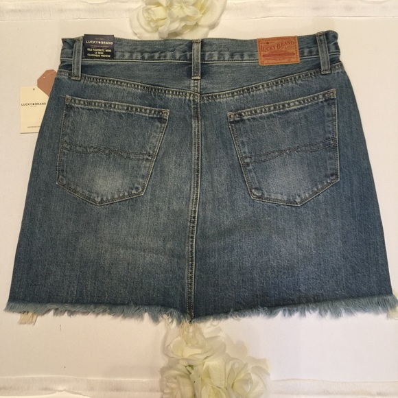 skirt Lucky Brand Old Favorite Mini NWT 12/31 - Picture 3 of 8